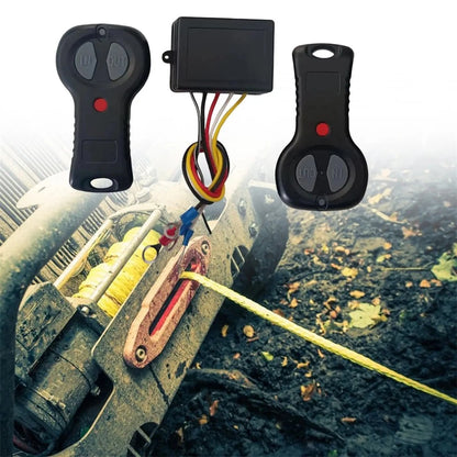Wireless Winch Remote Control Kit For Jeep ATV UTV SUV DC 12V 24V Handset Switch