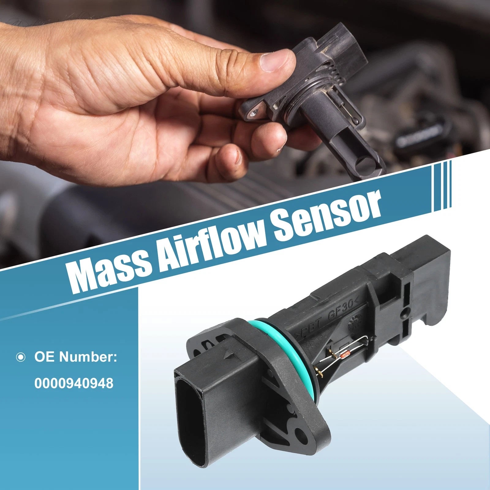 Mass Air Flow Sensor Replacement for Mercedes-Benz C230 (1997–2000)