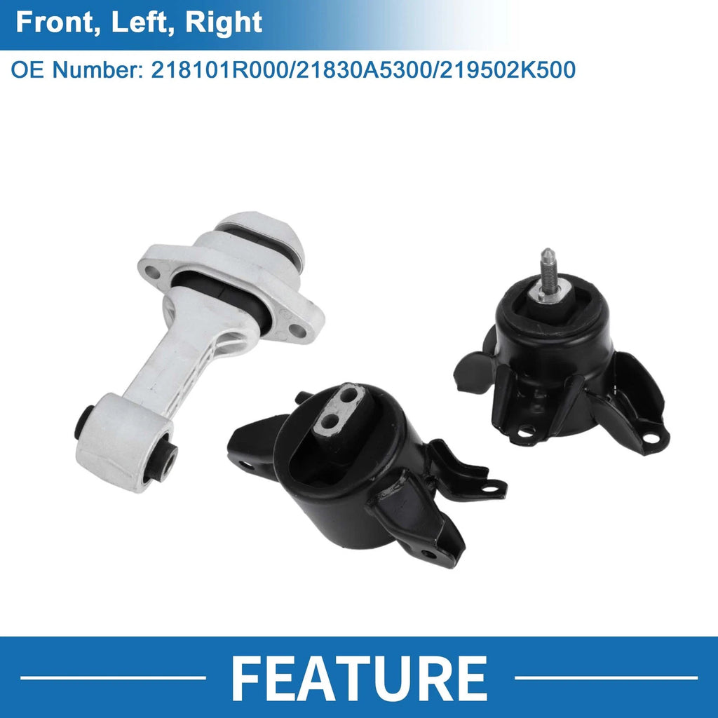 Engine Motor Trans Mount Set for Hyundai Accent (2012–2017)