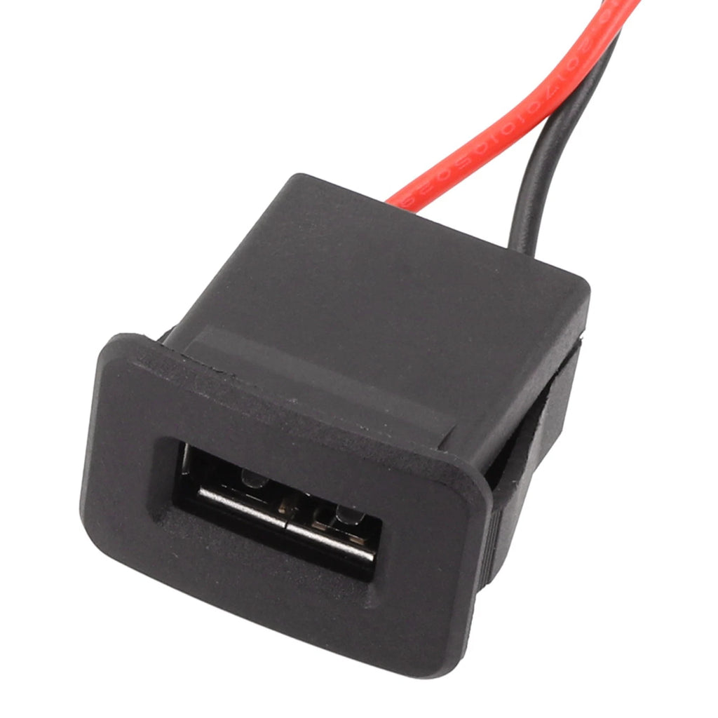 USB Female Base 2P Socket for All Vehicles (Universal Fit)