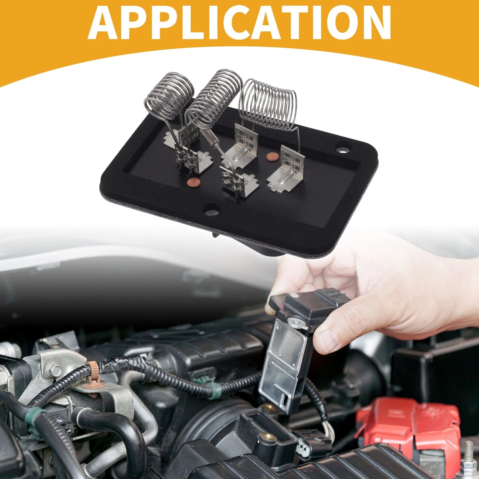HVAC Blower Motor Resistor Replacement for Mitsubishi Outlander (2013–2021)