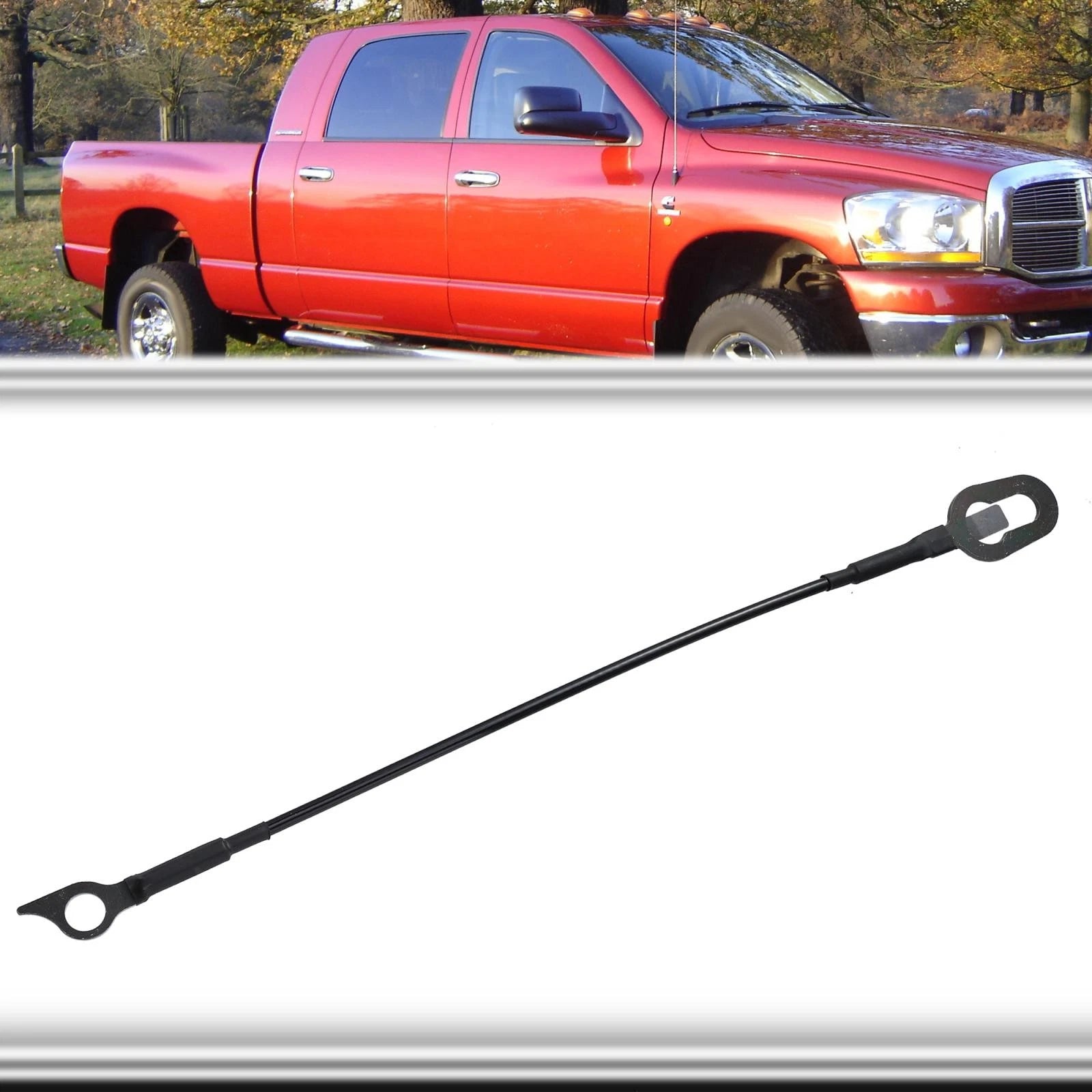 Tailgate Support Cables Set 4pc Replacement for Dodge Ram 2500 (1994–2002)