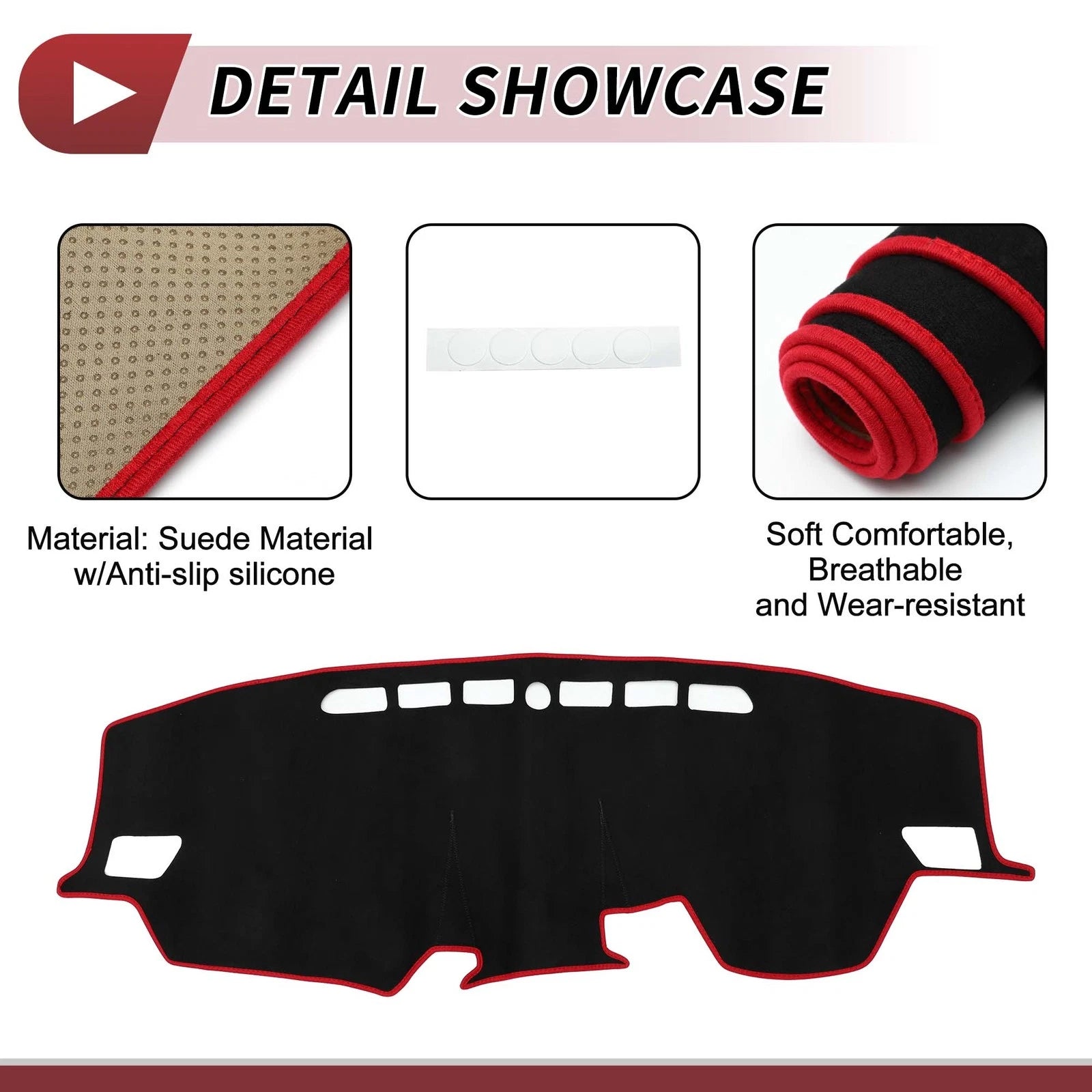 Dashboard Dash Cover Mat Replacement for Toyota Raize (2013–2020) Sun Pad