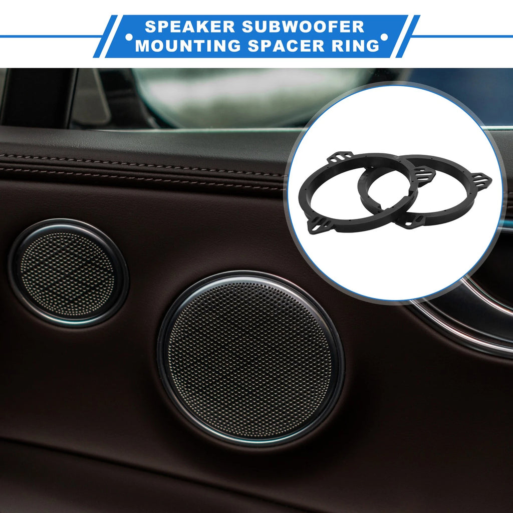 2X Speaker Spacer Ring Adapter for Scion XA (2004–2006) 6.5''