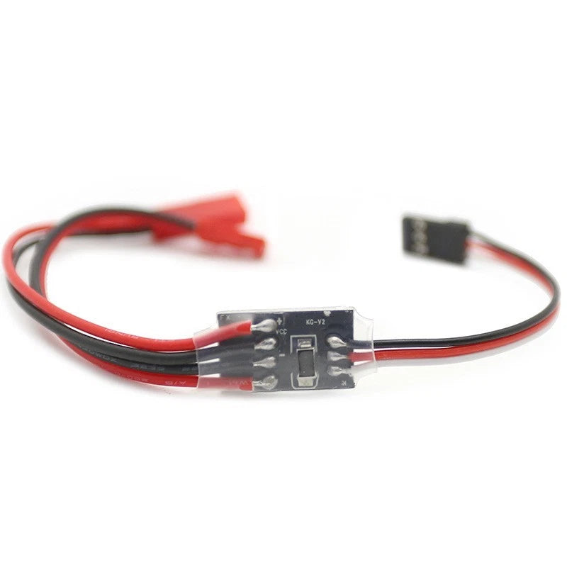 PWM Remote Electronic Switch for UAV Applications (8A 17A) - ABS Red Housing