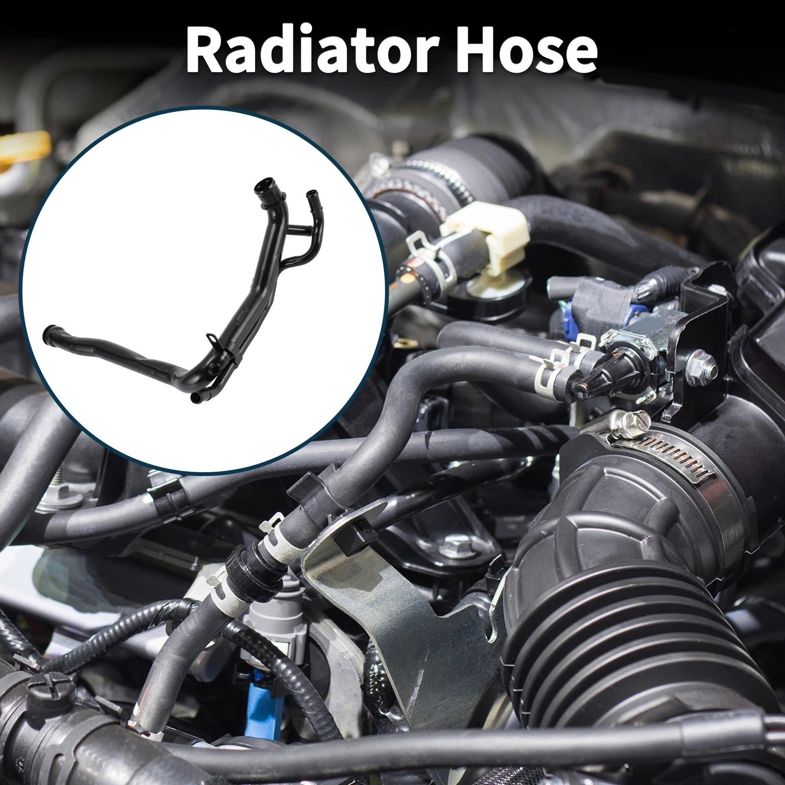 Radiator Hose Replacement for Audi A4 2001–2005 Coolant Pipe
