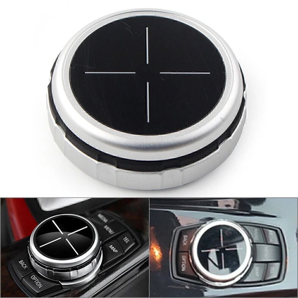 Car Media Knob Controller Wheel Cover for BMW X1 X3 X5 X6 (2010–2020)