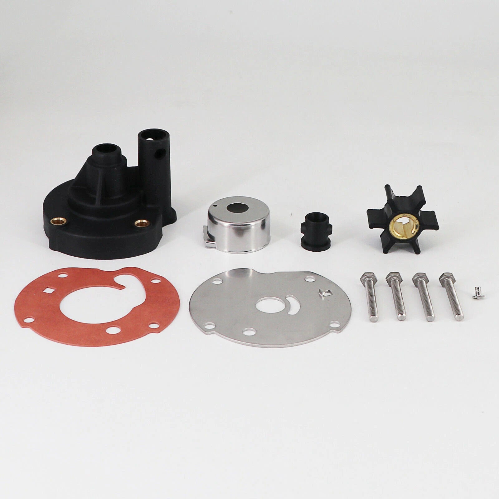 Water Pump Impeller Repair Kit for Johnson Evinrude 5.5-7.5 Hp (778166, 391391)