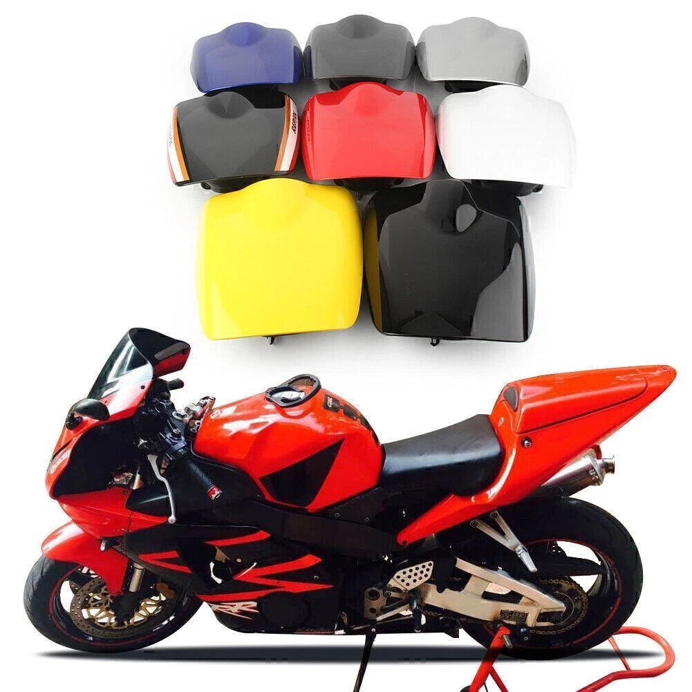 Pillion Cover Seat for Honda CBR954RR (2002–2003) Silver