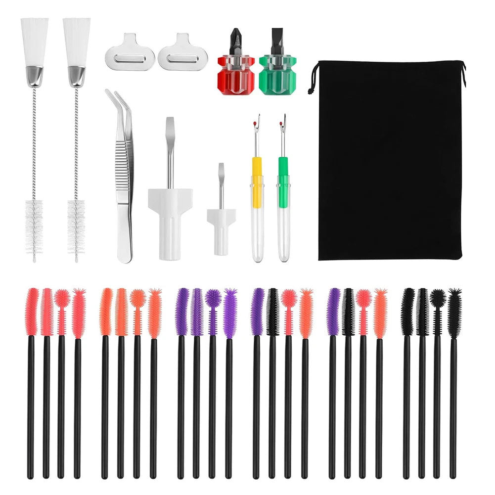 36 Piece Cleaning Kit for Sewing Machines (Universal)