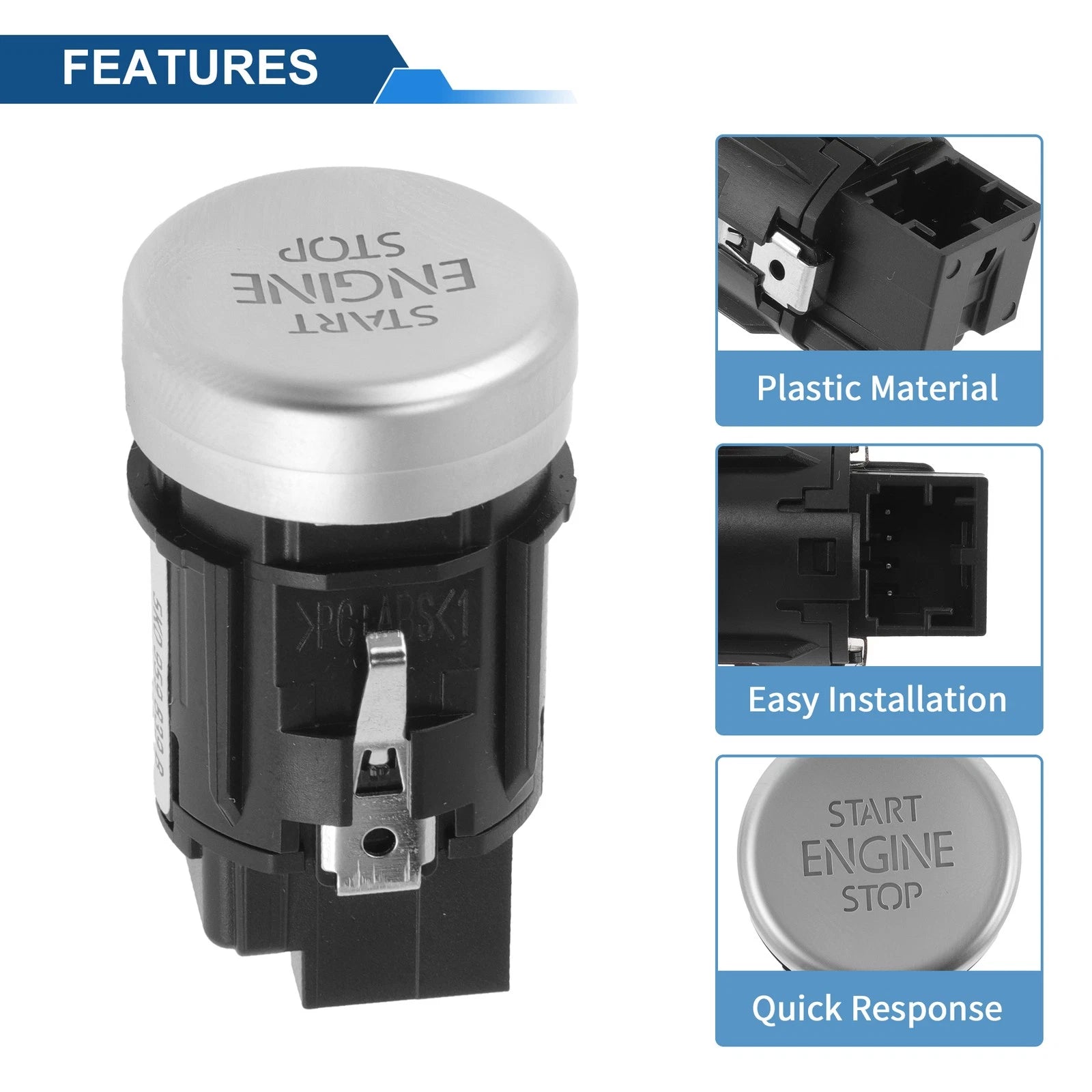Keyless Engine Ignition Starter Switch for Volkswagen Eos (2011–2016) 5K0959839