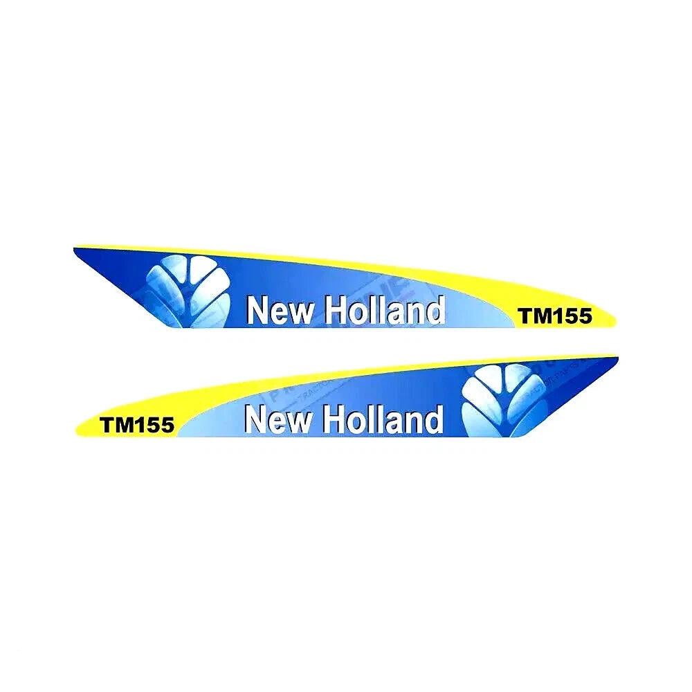 Bonnet Decal Set for New Holland TM155 (2002–2006)
