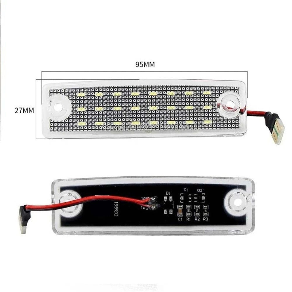 2Pcs LED License Plate Light 81270-35140 for Toyota 4Runner (1996–2022) Sequoia (2008–2019)