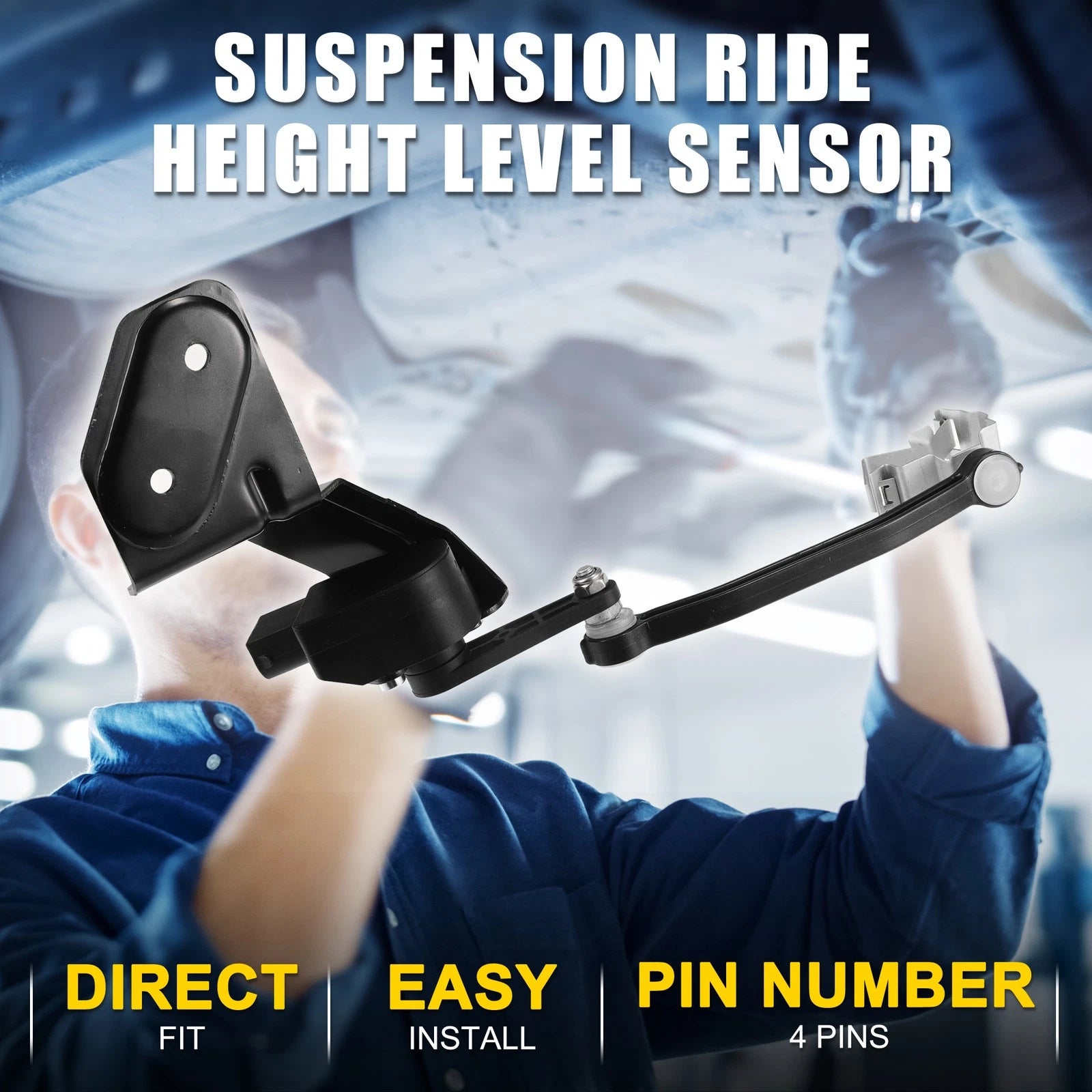 Air Suspension Ride Height Level Sensor Replacement for Audi A4 (2002–2009)