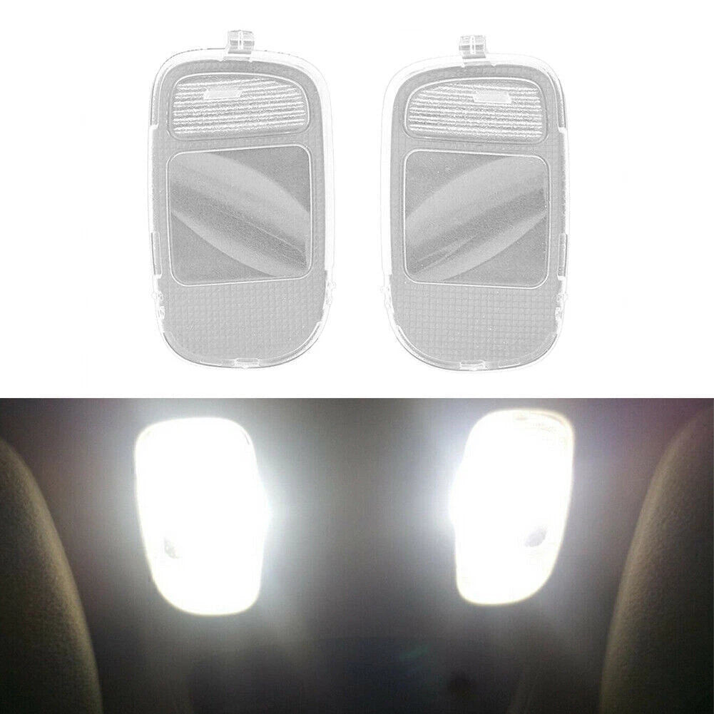 2X Overhead Console Dome Map Light Lens for Dodge Ram (2002–2010)