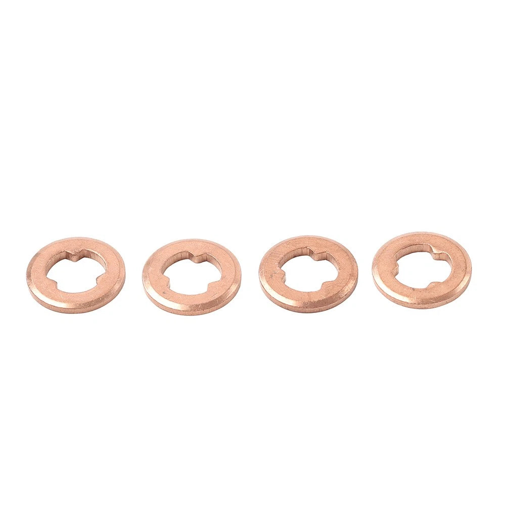 4X Copper Gasket Washers for Mazda BT50, Ford PJ (2006–2011)