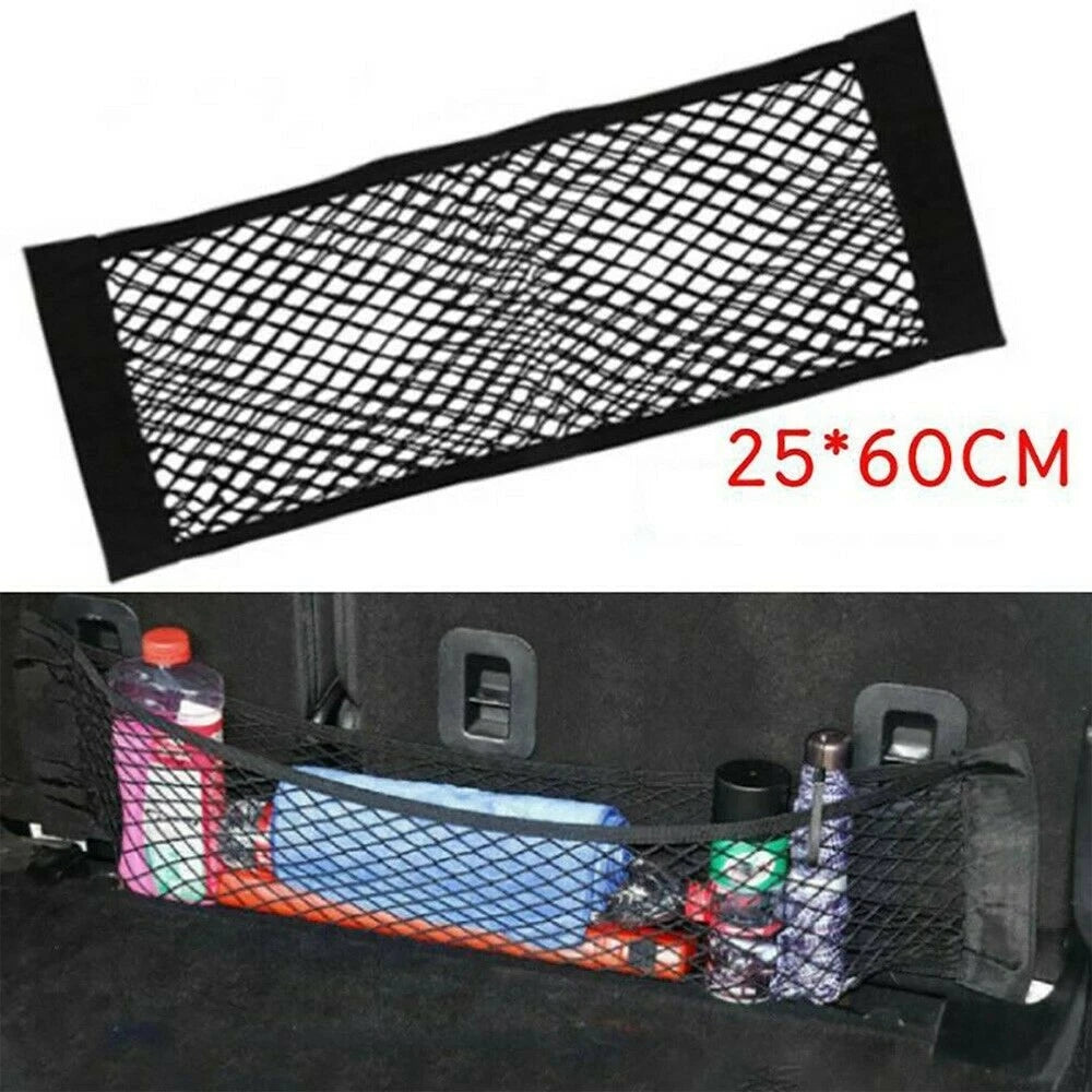Cargo Net Storage Organiser for Caravan (25x60cm) Black