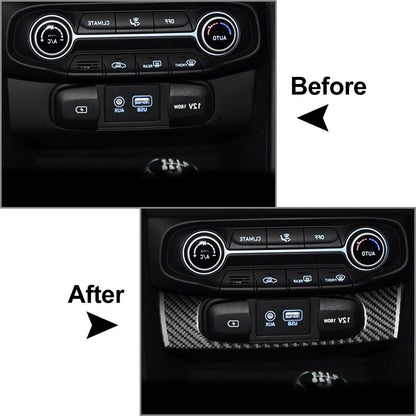 Cigarette Lighter Panel Cover Trim for Hyundai Veloster JS (2019–2023)