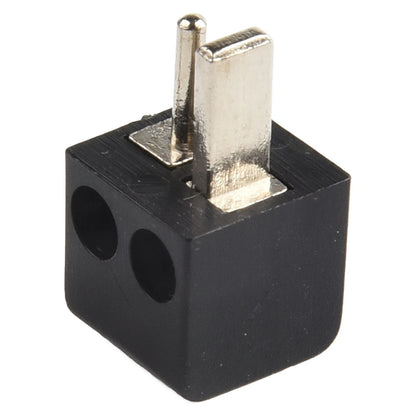 Set of 2 Pin DIN HiFi Speaker Connectors Red Black for Cable Termination