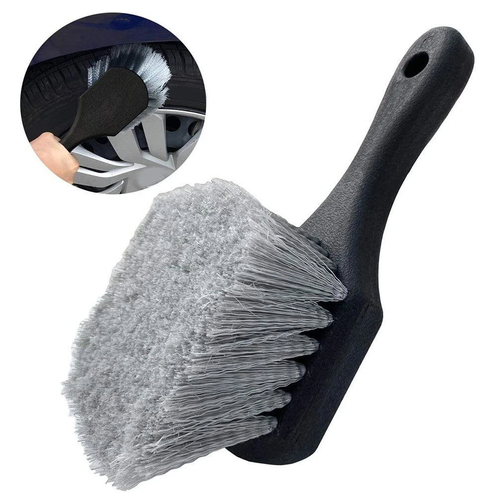 Professional Car Tire Brush Cleaning Tool for Impeccable Wheel Hygiene