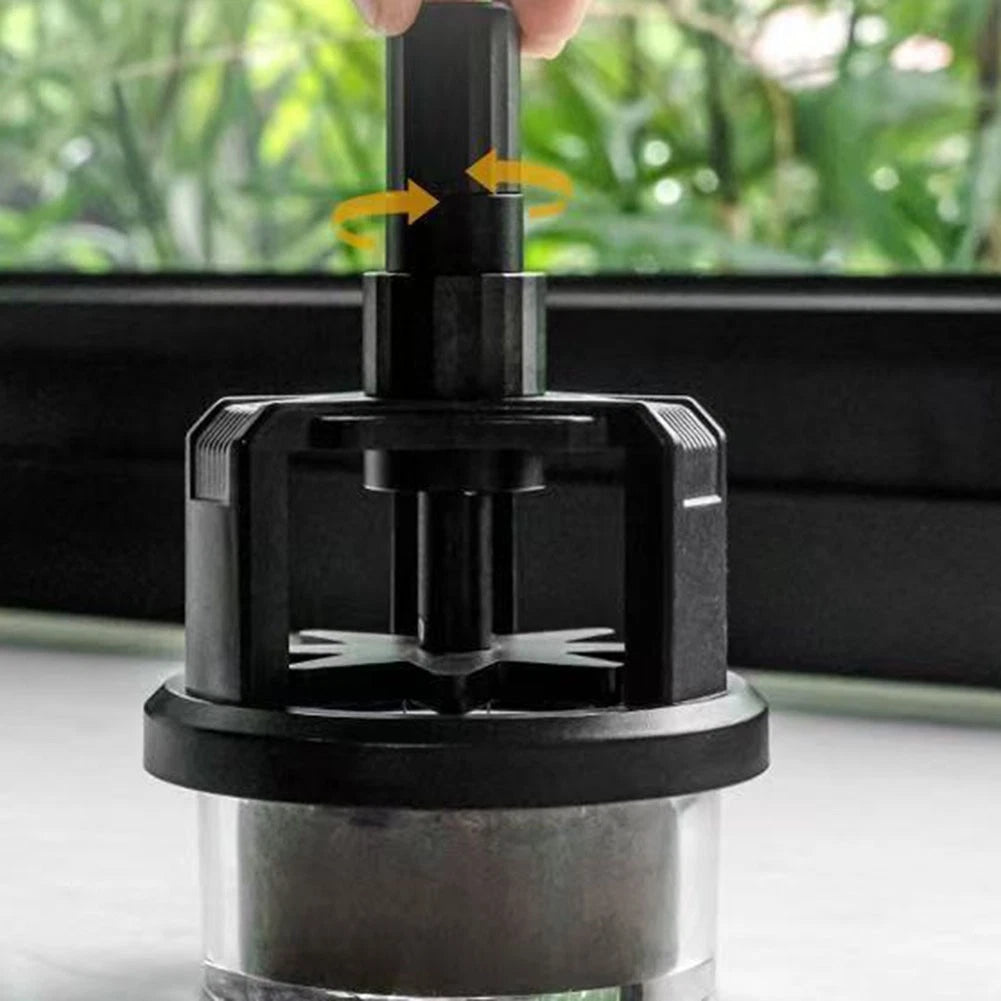 Adjustable Needle Height Espresso Tool for Even Coffee Grounds Distribution