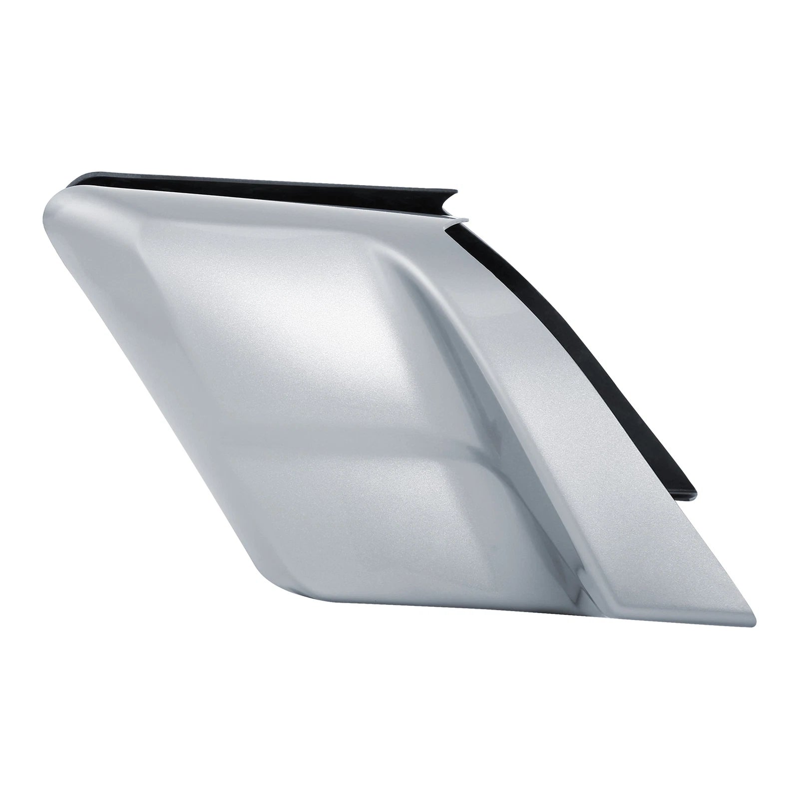 Stretched Side Covers Panel for Harley Street Glide (2014–2024) Barracuda Silver