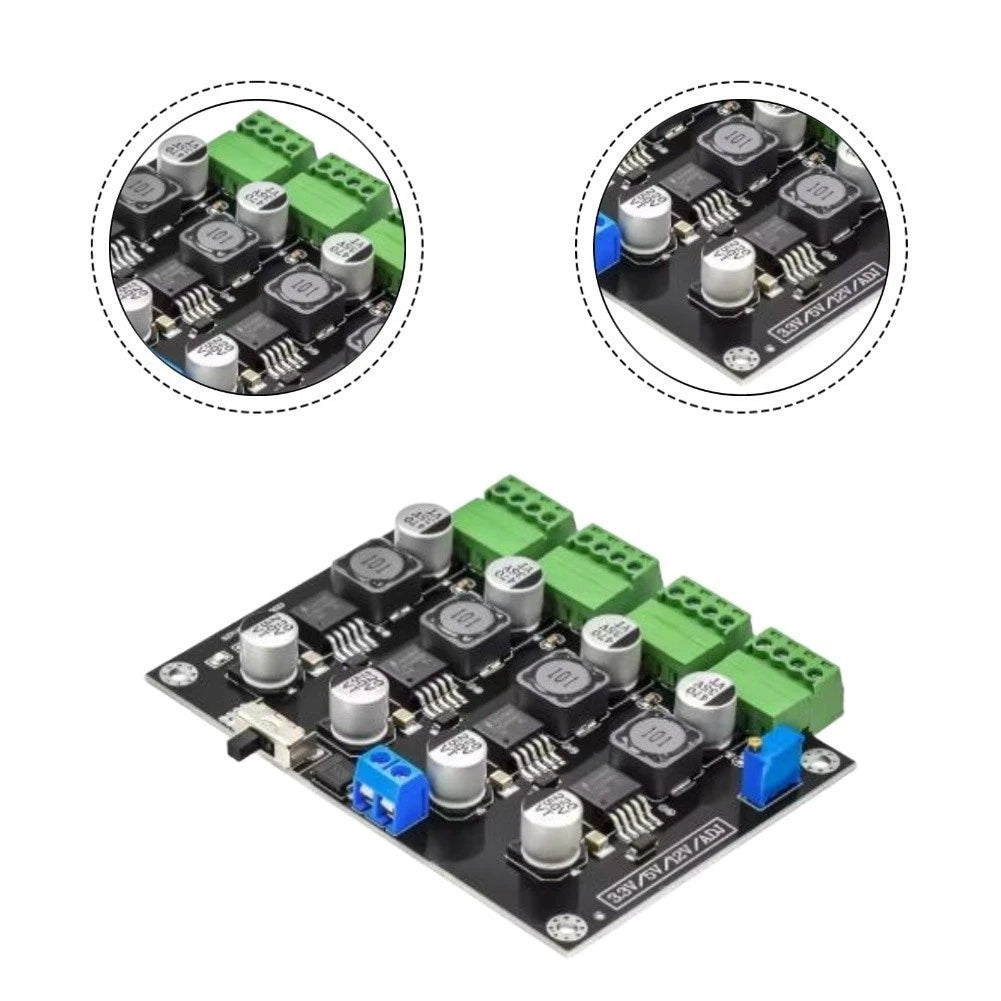 DC Power Supply Module Adjustable 3.3V 5V 12V 3A for Various Applications