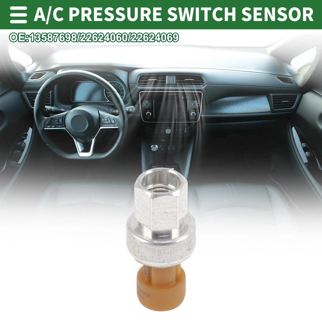 A/C Pressure Switch Sensor for GMC Sierra 1500 (2011–2013) OEM Replacement