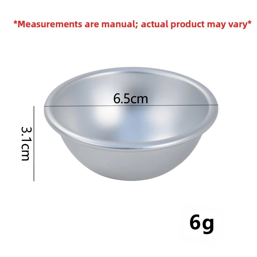 Aluminum Alloy Round Baking Tool for Mooncake and Mochi