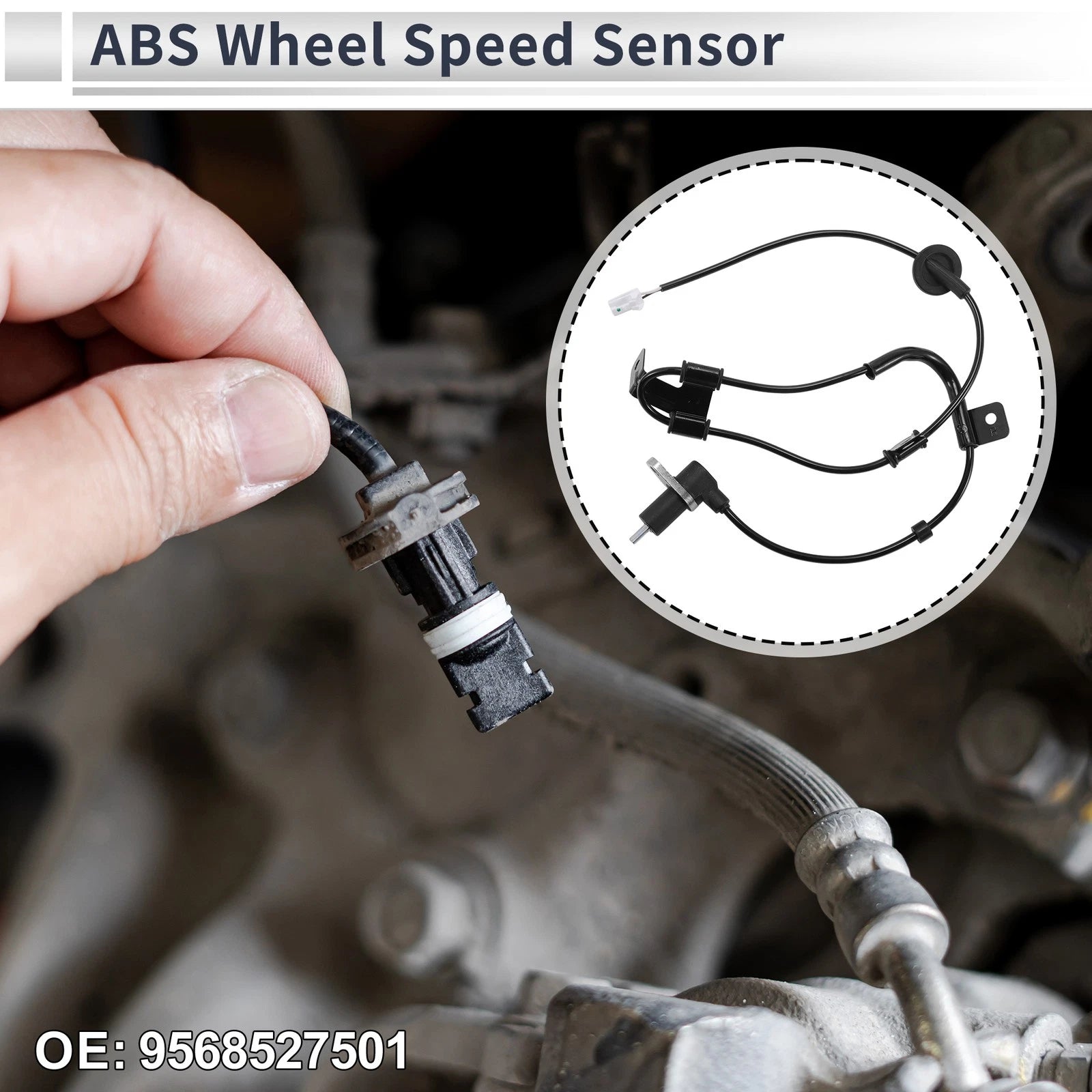 ABS Wheel Speed Sensor Replacement for Hyundai Tiburon (1999–2001)