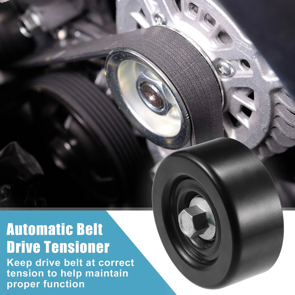 Belt Tensioner Pulley Assembly Replacement for Chevrolet Trailblazer (2002–2005)