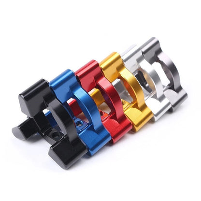 2X Hexagon Anodized Fork Preload Adjusters for Yamaha Suzuki (Universal Fit)