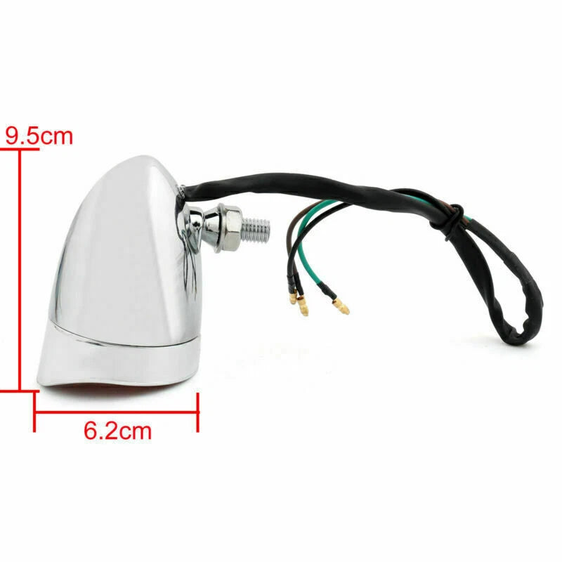 Rear License Plate Brake Tail Light for Honda T9 (Universal Fit)