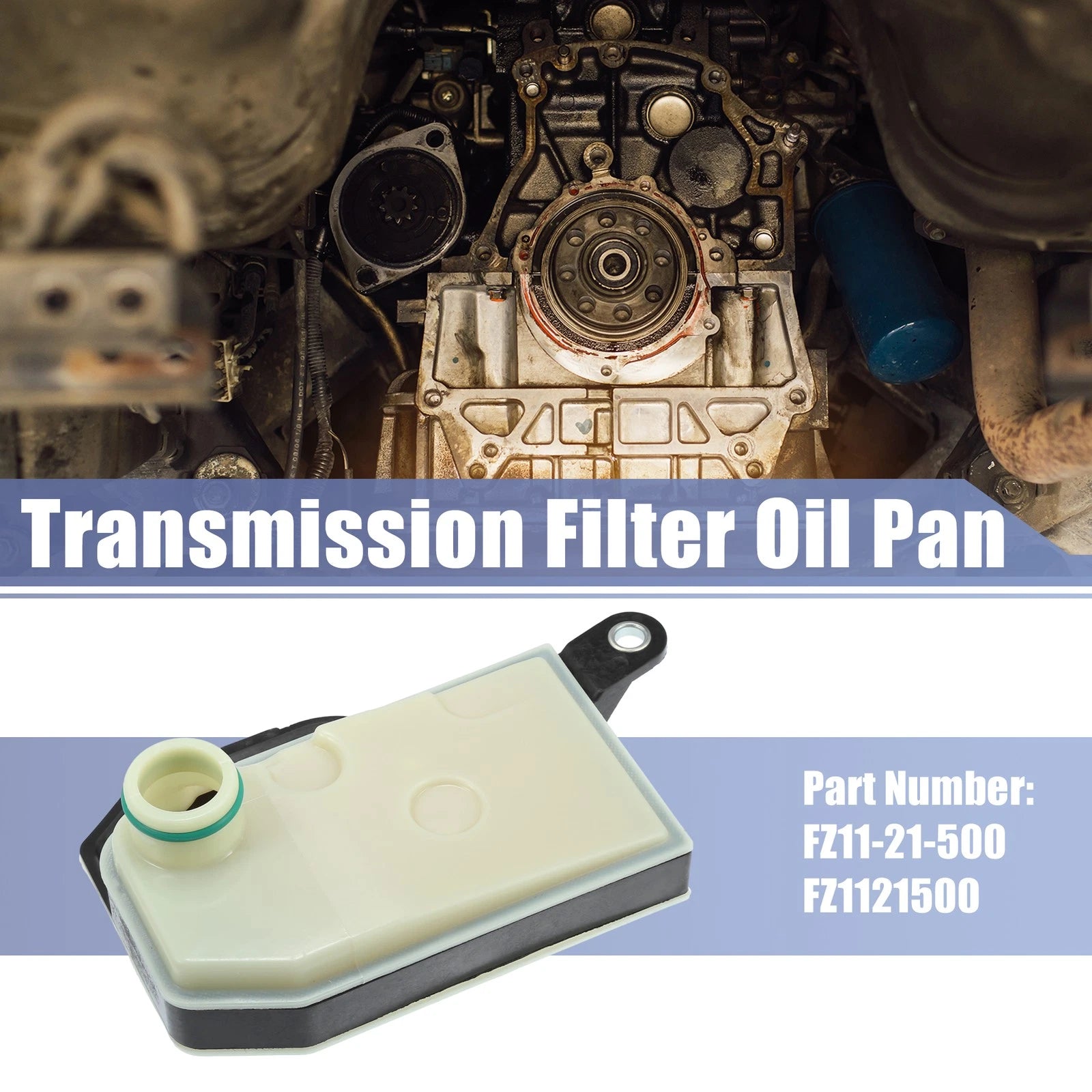 Automatic Transmission Filter Oil Pan Gasket Replacement for Mazda 2 (2014–2019)