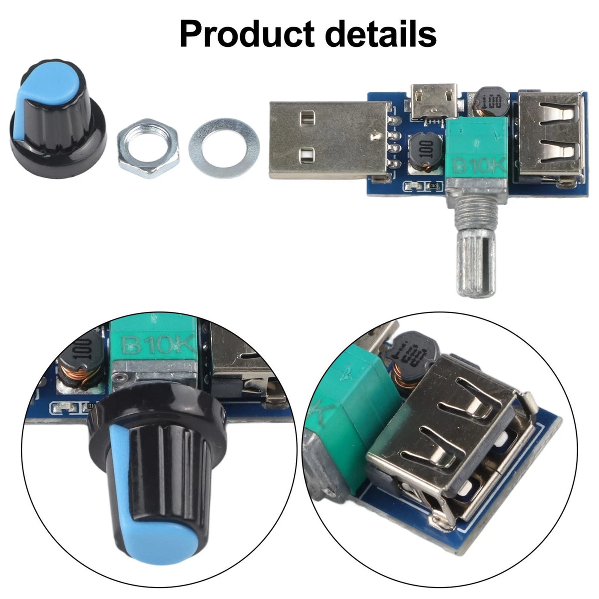 5W Speed Controller for DIY Fan Projects