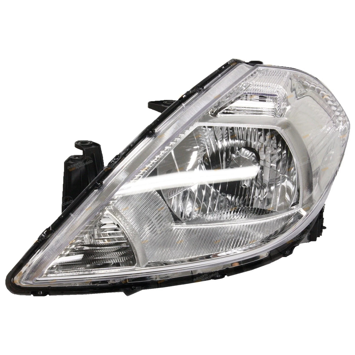 Set of 2 Chrome Headlights for Nissan Tiida C11 (2006–2009) L+R