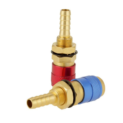Set of 2 Quick Connectors for TIG Welder M8 Hoses