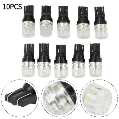 2X White 2-SMD LED Dome Map License Light Bulbs 168 194 2825 for Universal