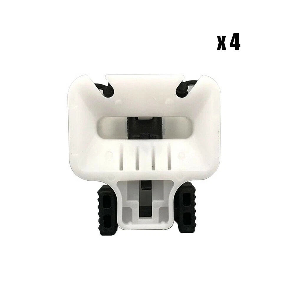 Rear Seat Clips for Honda (Nylon, White)