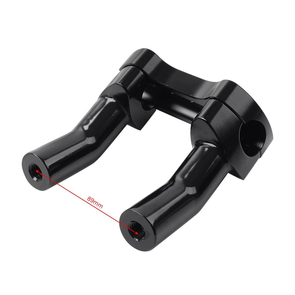 4" Tall Pullback Handlebar Riser 1" Clamp for Harley Dyna Super Glide