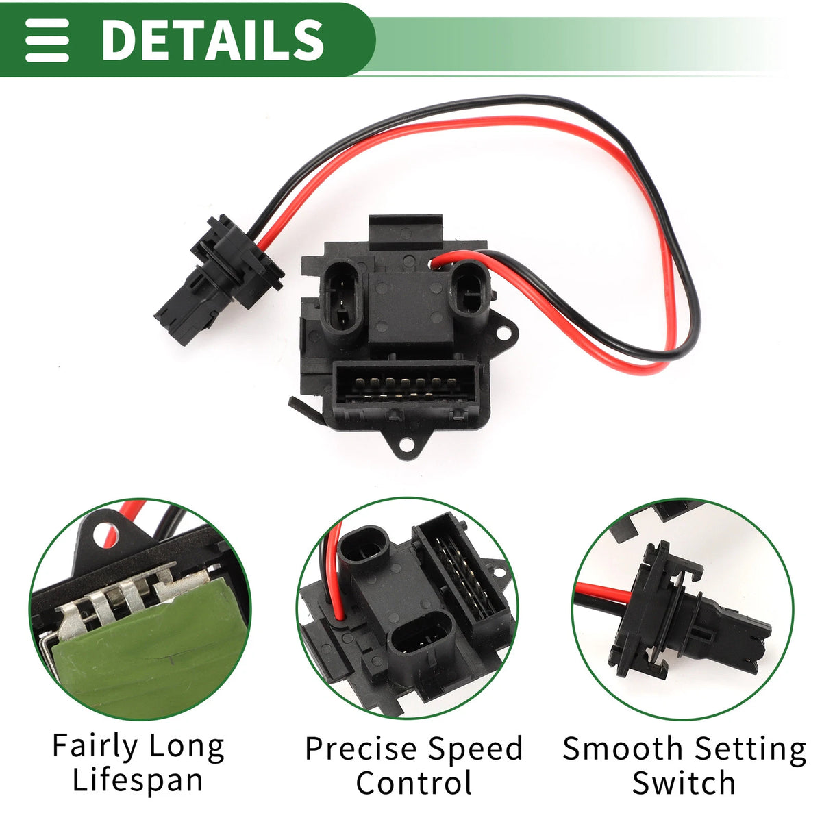 HVAC Blower Motor Resistor No. 7701046941 for Renault Scenic (1999–2003)