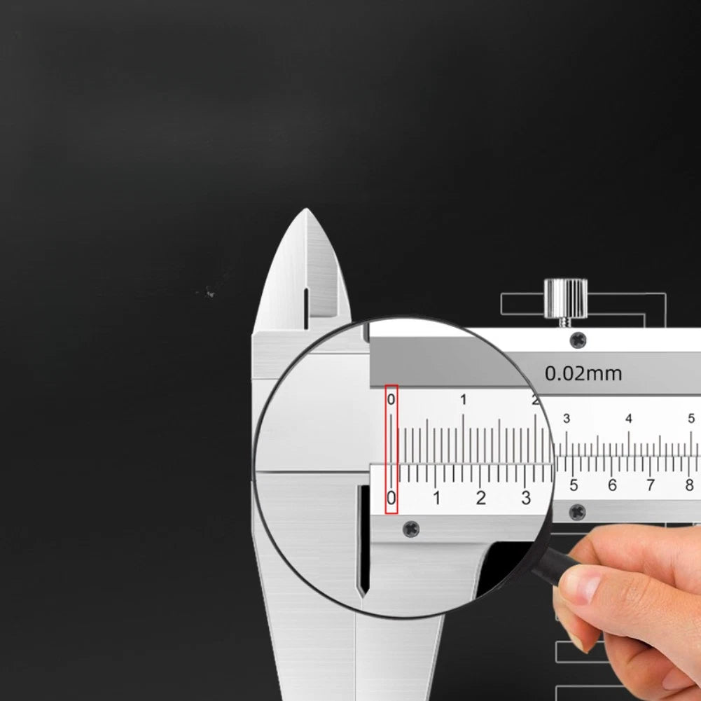 100mm Mini Metal Vernier Caliper for Precise Measurement