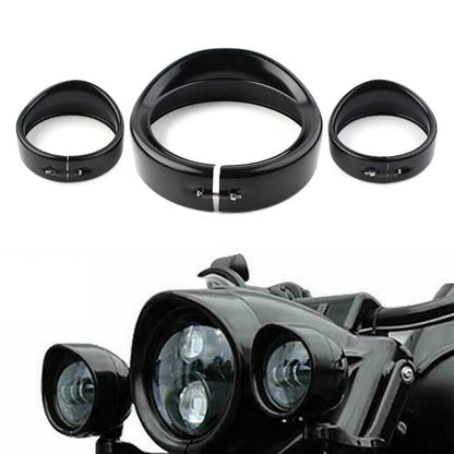 Fog Light Trim Ring Bezel Cover for Harley Touring (2014–2023)