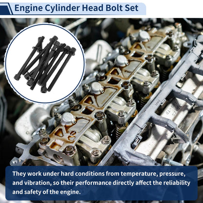 Engine Cylinder Head Bolt Set for Lexus ES350 3.5L V6 (2007–2020)