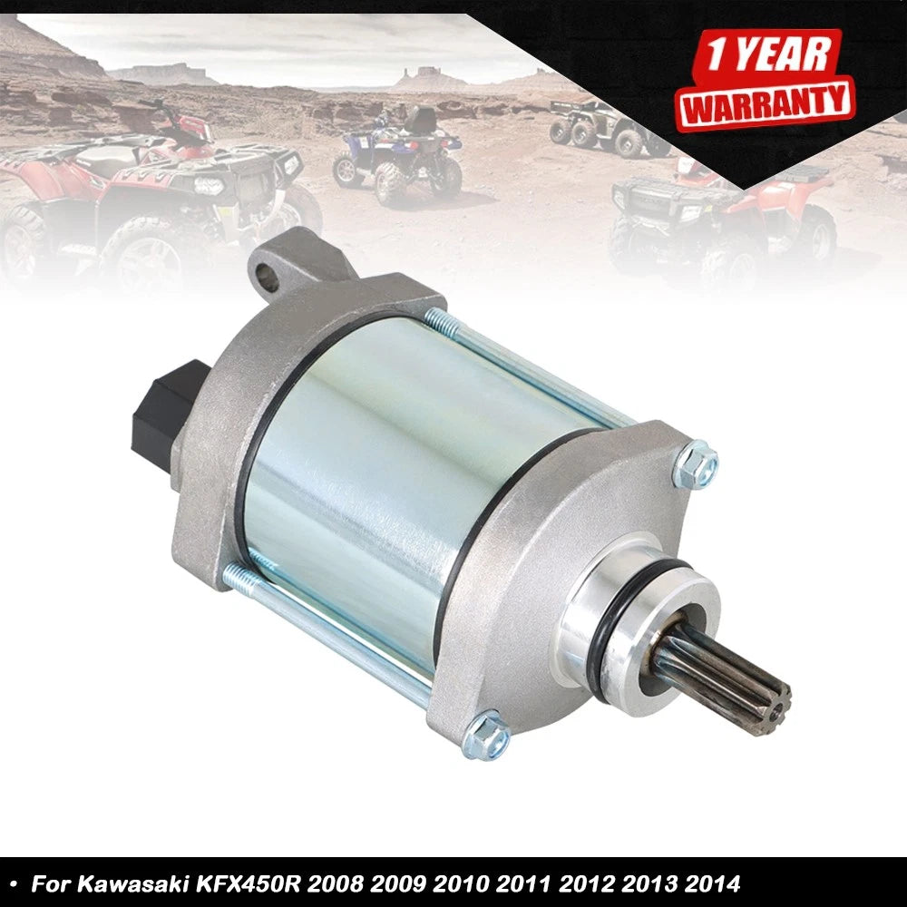 Starter Motor Assembly for Kawasaki KFX450R (2008–2014)