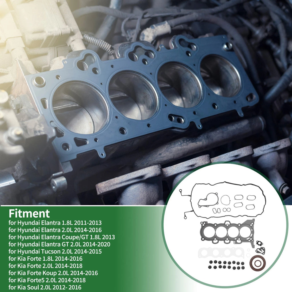 Engine Cylinder Head Gasket Replacement Set for Hyundai Elantra (2011–2013)