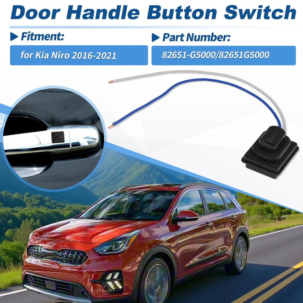 Front Left Door Handle Button Switch for Kia Niro (2016–2021) 82651-G5000
