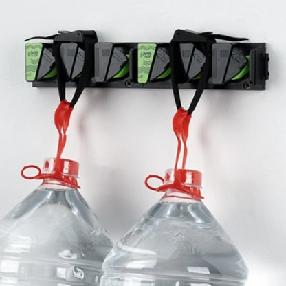 2X Wall Mounted Expandable Fishing Rod Holder for Garage Heavy Duty