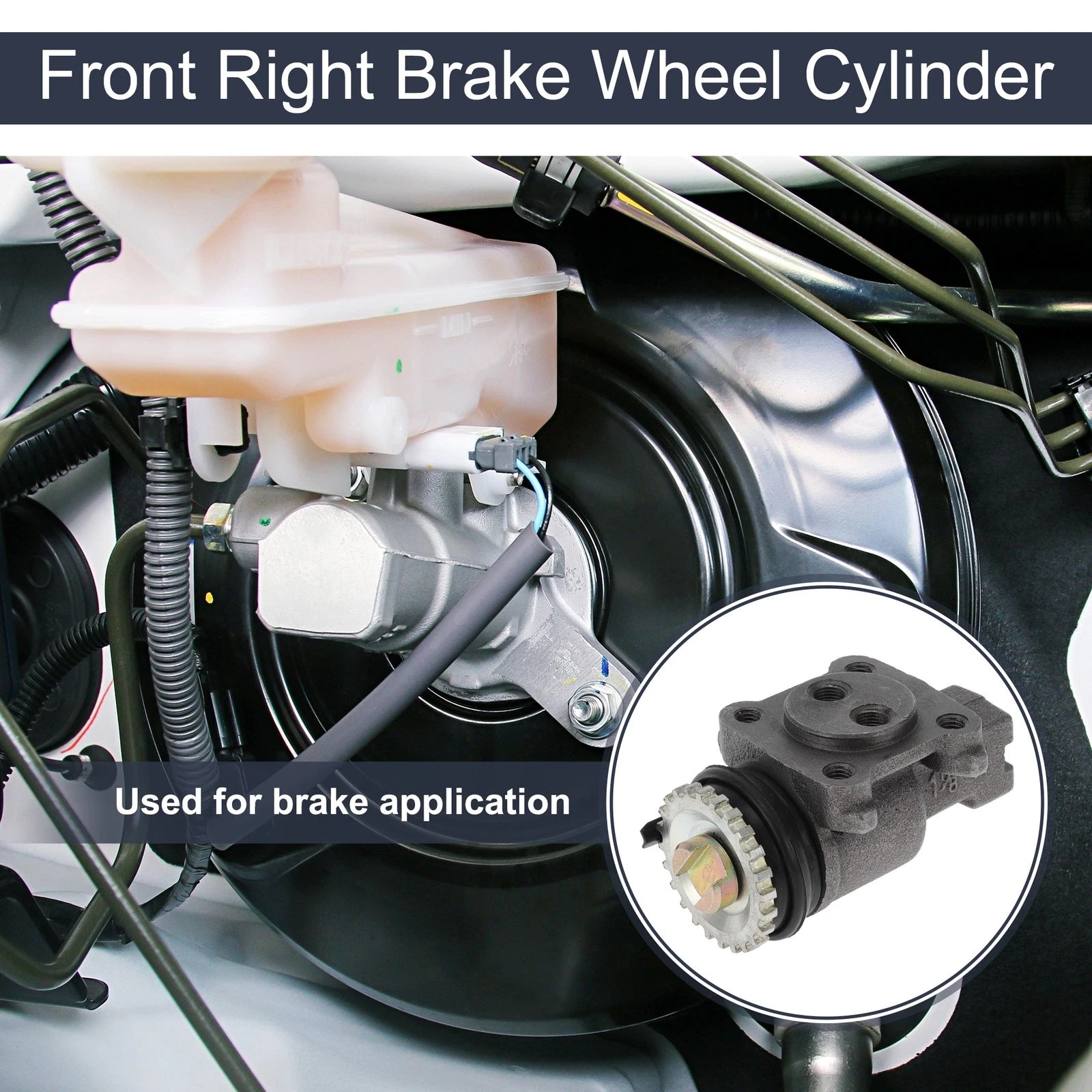 Brake Wheel Cylinder Front Right for Toyota Dyna (1984–1987)