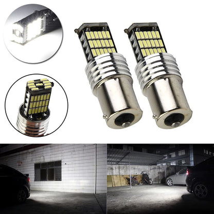 2X 1156 BA15S LED Bulbs for Car Turn Signals Reverse Brake Light